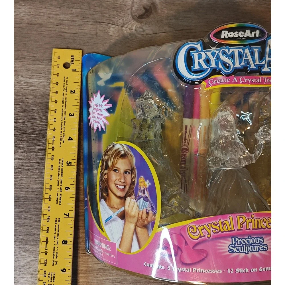 RoseArt Crystal Art Precious Sculptures Multi Princess Craft Kit 5619